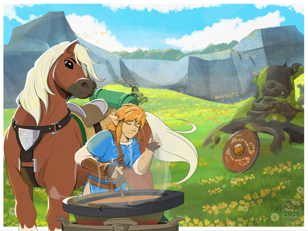 Link e epona
