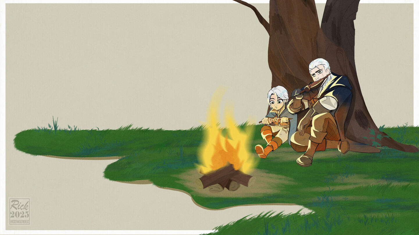 Geralt e Ciri Geralt e Ciri
